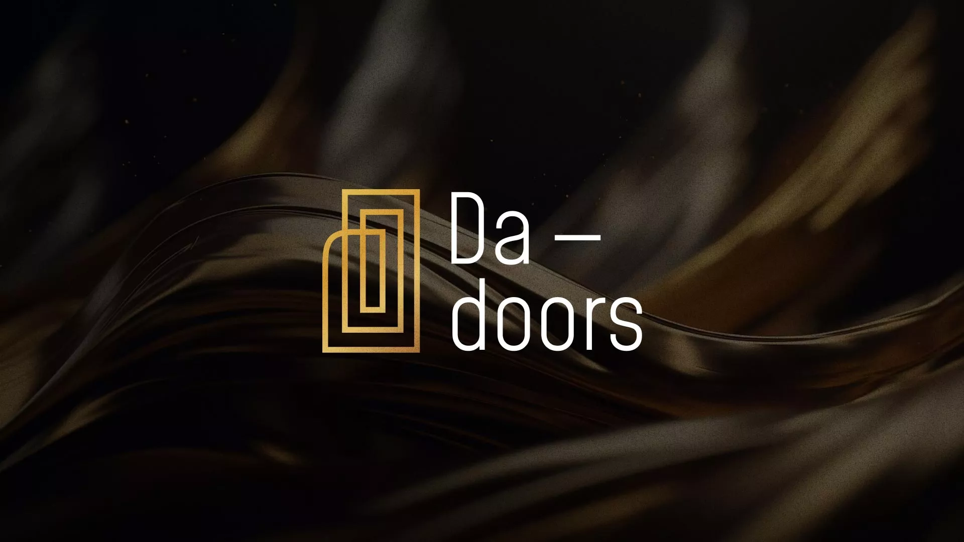 Разработка логотипа для компании «DA-DOORS» в Арсеньеве
